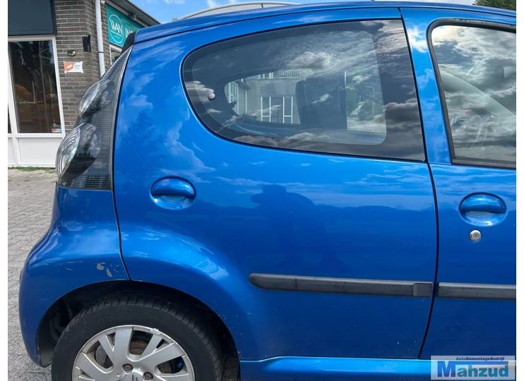 CITROËN C1 Blue ELX rechte hintere Tür 2005-2014