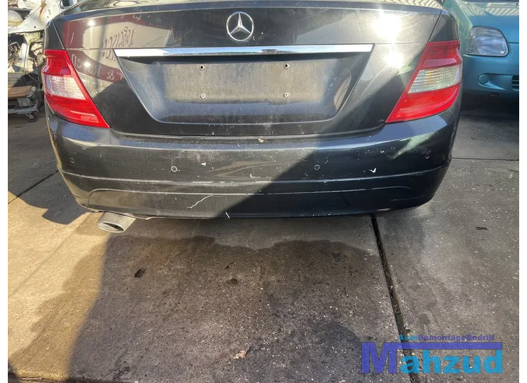 MERCEDES C KLASSE W204 ZWART 197 achterbumper 2007-2011