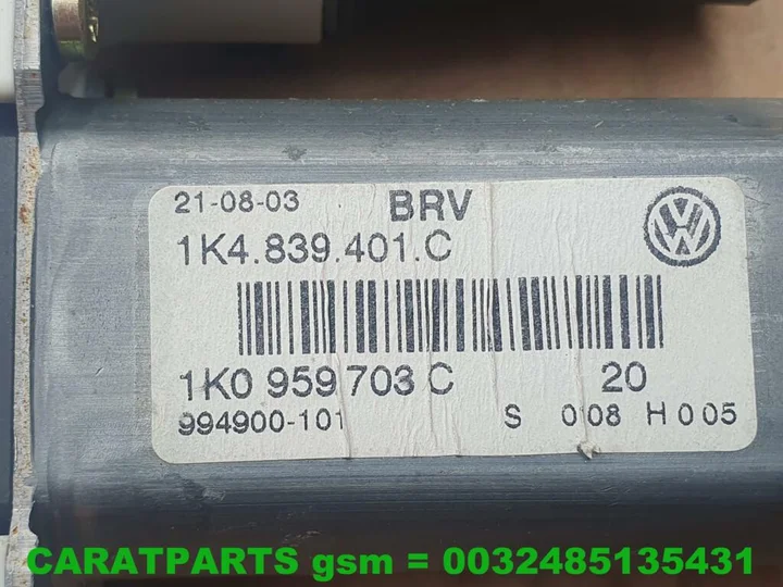 1k0959703c-raammotor-golf-ruitbedieningsmotor-jetta-passat — foto 3