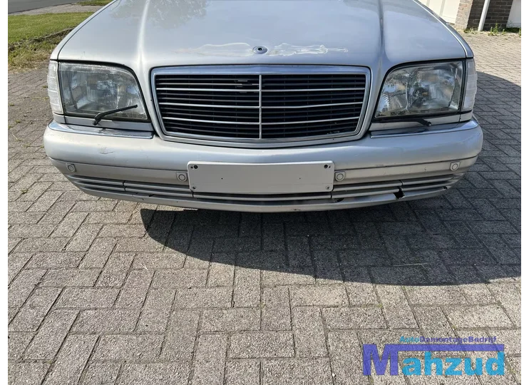 MERCEDES S KLASSE W140 Zilver voorbumper 1991-1998