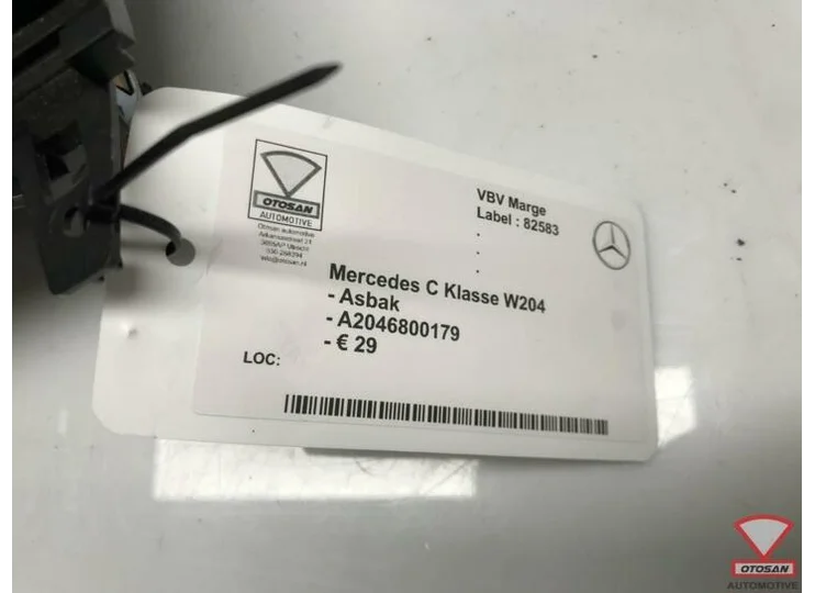 Mercedes C Klasse W204 Asbak A2046800179