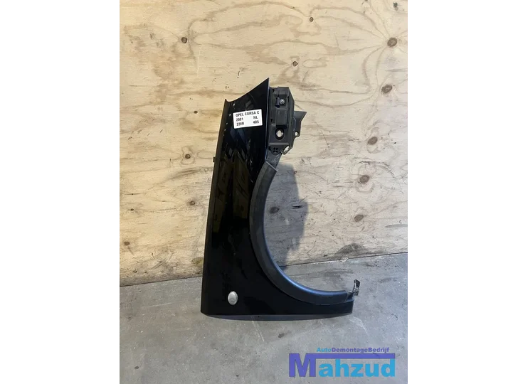 OPEL CORSA C Zwart Z20R rechts voorscherm 2000-2005