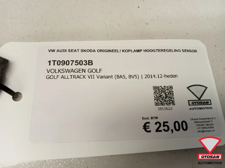 vw-audi-seat-skoda-origineel-koplamp-hoogteregeling-sensor — foto 2
