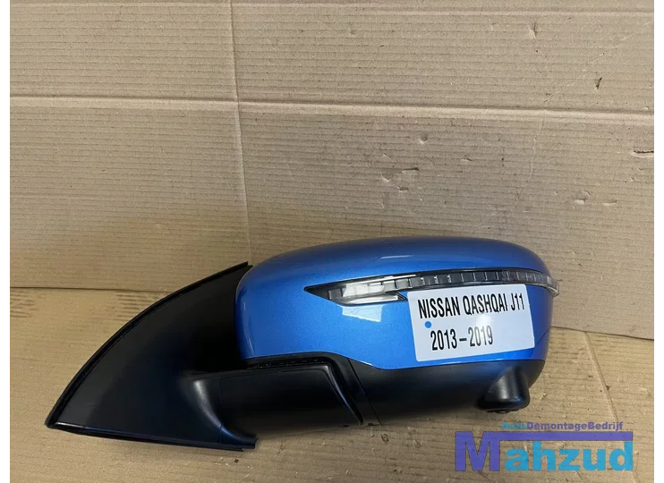 nissan-qashqai-j11-blauw-links-spiegel-met-camera-20132021