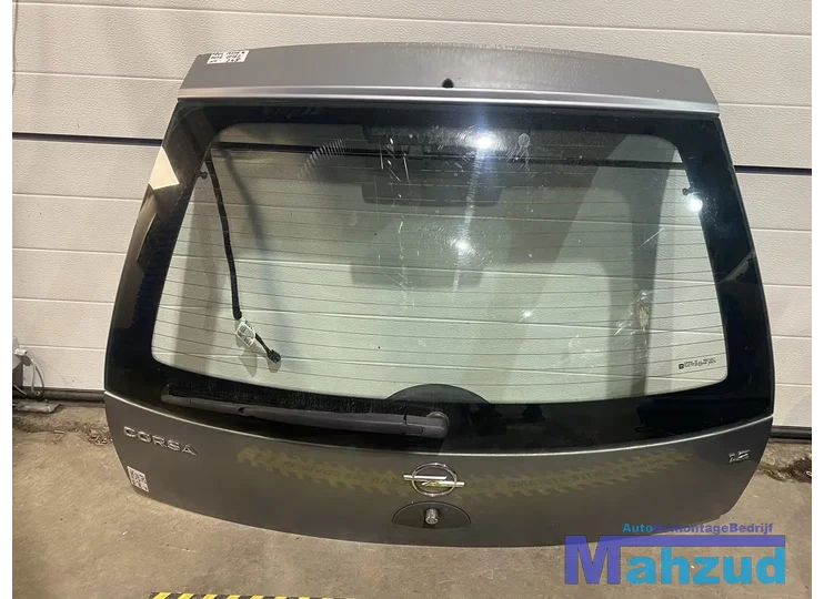 OPEL CORSA C Grijs Z163 ACHTERKLEP Achterdeur 2000-2006
