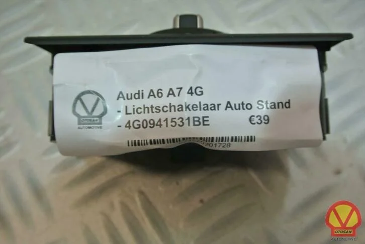 audi-a6-a7-4g-lichtschakelaar-auto-stand-4g0941531be — foto 2