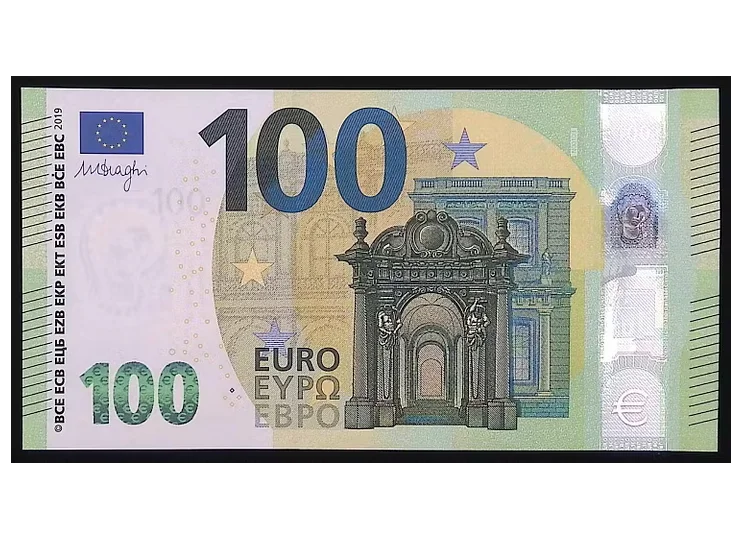 Dépôt de 100 €