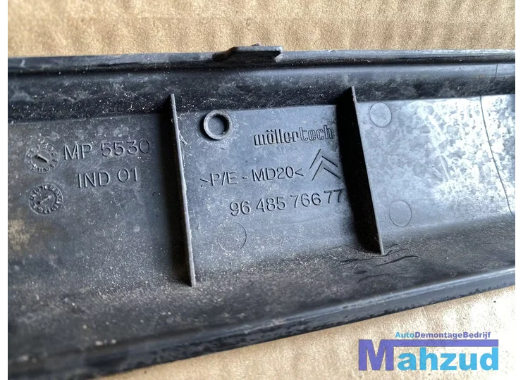 citroen-c2-kofferklep-rand-bekleding-afdekkap-reservewiel-20032012