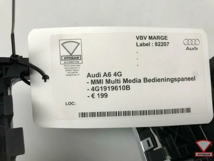 audi-a6-4g-mmi-multi-media-bedieningspaneel-4g1919610b — foto 2