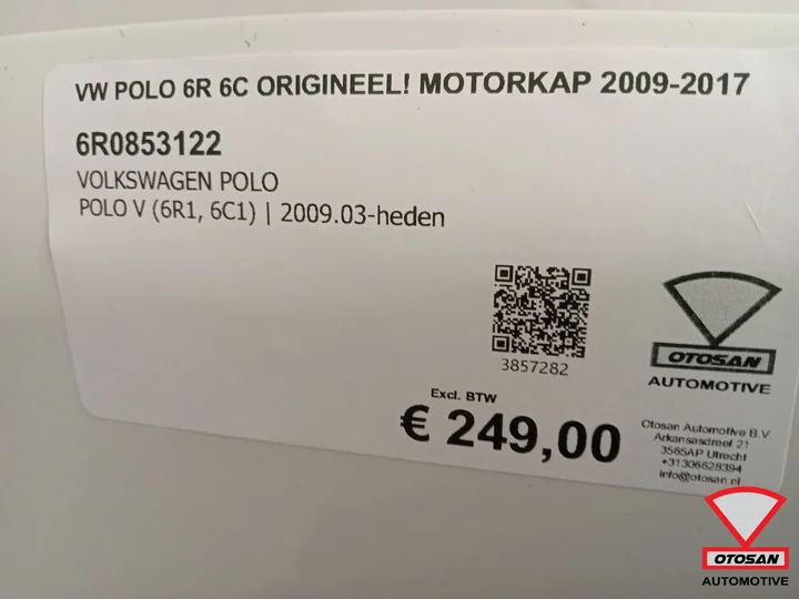 vw-polo-6r-6c-origineel-motorkap-20092017 — foto 6