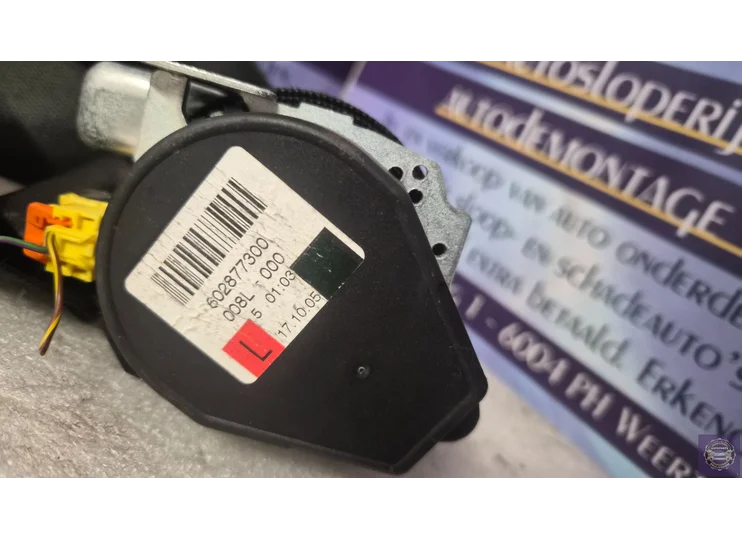 Mercedes-Benz B (W245) Sicherheitsgurt vorne links 602877300