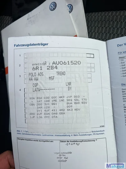 vw-polo-6r-dashboard-delen-radio-rooster-schakelaars-teller — foto 8