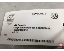 vw-polo-9n-koplamp-hoogteversteller-schakelaar-6q0941333b — foto 3