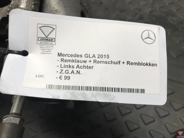 mercedes-gla-15-remklauw-remschijf-remblokken-links-achter — foto 5