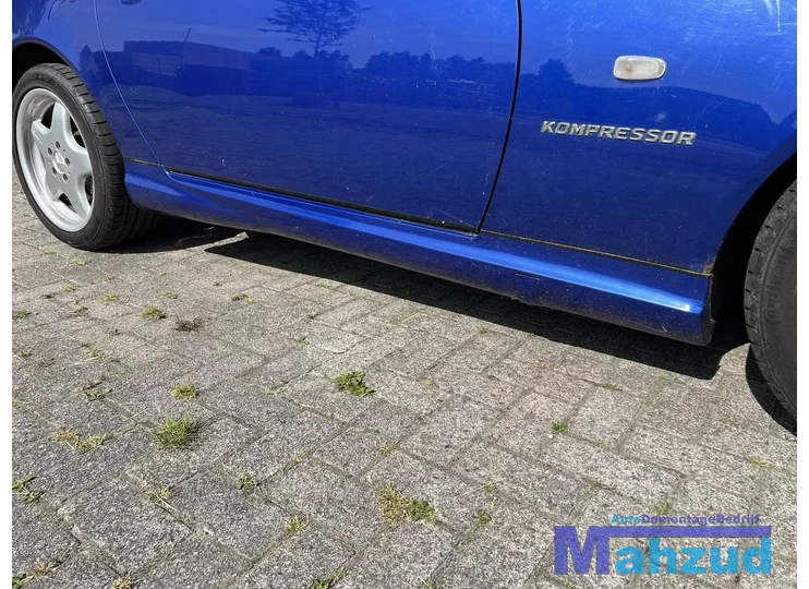 mercedes-slk-r170-blauw-352-amg-pakket-bumper-zijskirt