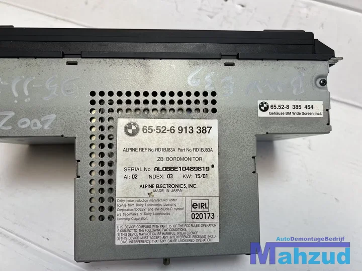bmw-5-serie-e39-touring-radio-navigatie-19962004 — foto 2
