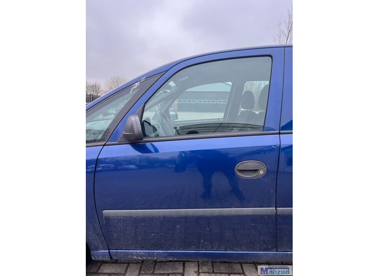 OPEL MERIVA A Blau Z21B linke Vordertür 2003-2010