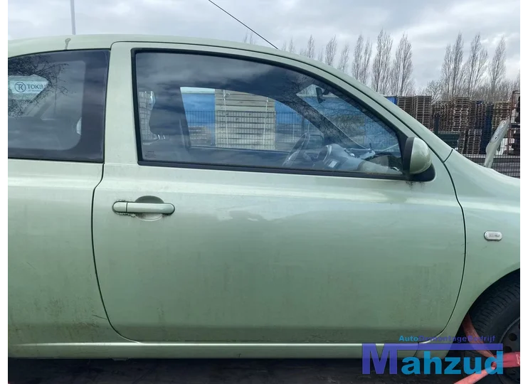 NISSAN MICRA 3 K12 Groen D30G Rechts deur portier 2002-2010
