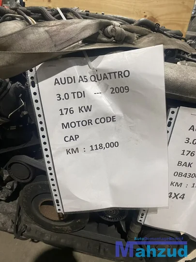 audi-a4-a5-30-tdi-v6-quattro-motorblok-cap-motor — foto 2