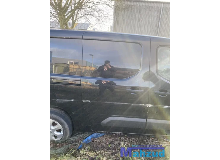 OPEL COMBO K9 ZWART rechts achter deur portier schuifdeur 2018+