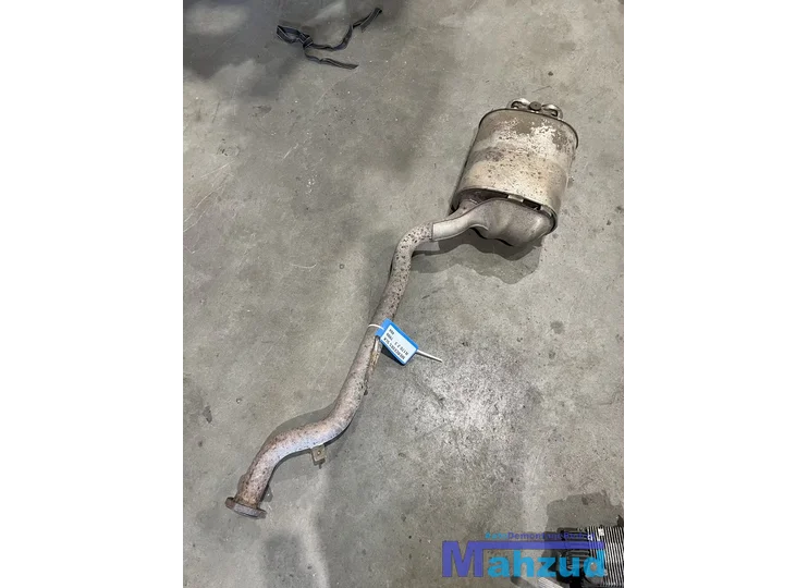 MERCEDES SLK R170 AMG uitlaat middendemper einddemper 1996-2004