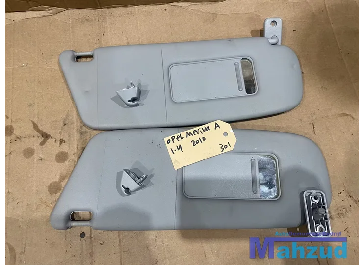 Opel Meriva A Zonneklep Rechts en Links