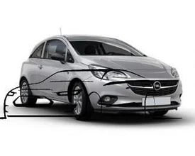 opel-corsa-e-zijscherm-links-spatbord-nieuw — foto 3