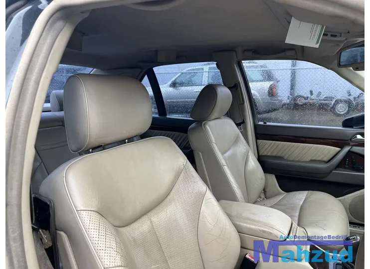 1995 MERCEDES S KLASSE W140 beige leer interieur 1991-1998