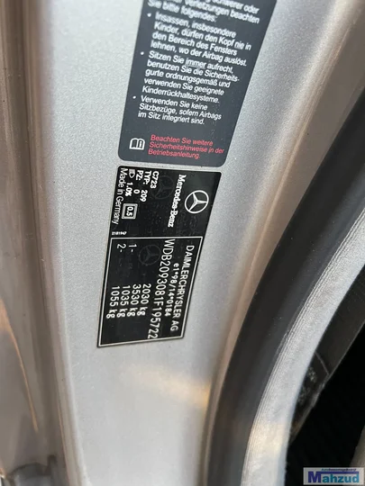 mercedes-clk-w209-22-cdi-c723-demontage-sloop-onderdelen — foto 21