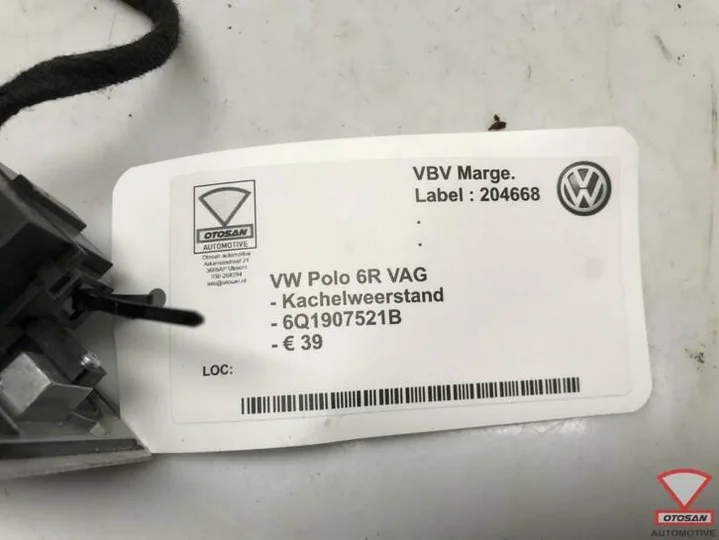 vw-polo-6r-vag-kachelweerstand-6q1907521b — foto 2