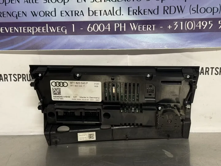 audi-a5-airco-kachel-bedieningpaneel — foto 2