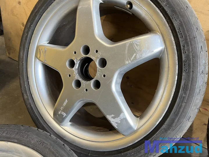 mercedes-clk-w209-amg-velgen-18-inch-5x112-666-breedset — foto 7