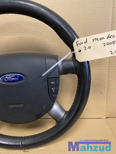 ford-mondeo-3-leer-leder-stuurwiel-stuur-met-airbag — foto 5