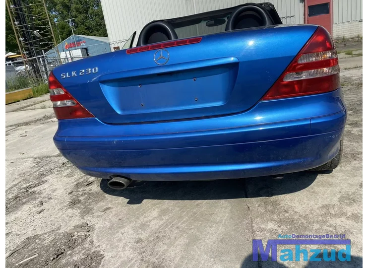 MERCEDES SLK R170 Blauw 372 achterbumper 1996-2004