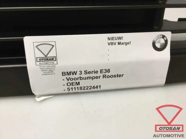 bmw-3-serie-e36-voorbumper-rooster-midden-nieuw!-51118165144 — foto 2