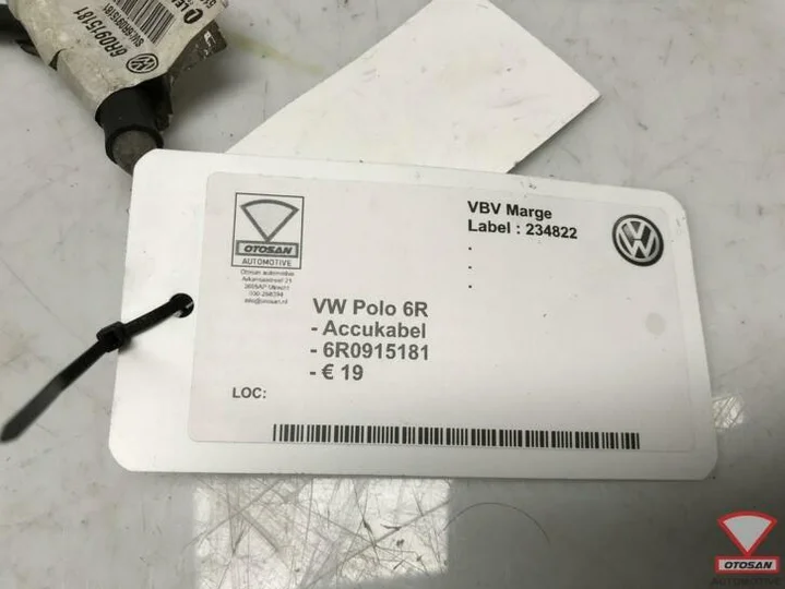 vw-polo-6r-vag-accukabel-accubewaking-6r0915181 — foto 2