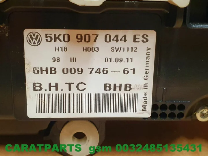 5k0907044es-golf-6-kachel-bedieningspaneel-scirocco-touran — foto 7