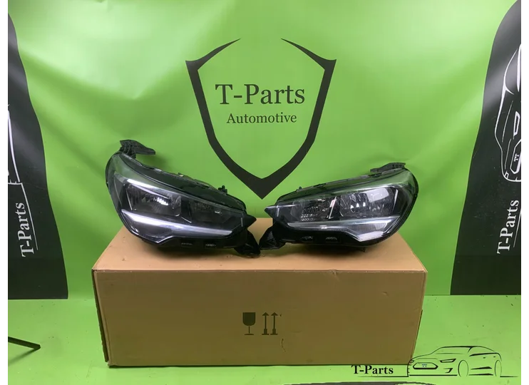 opel corsa F left right headlight 39162649 new 39162648