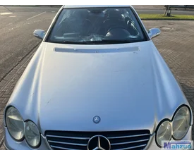 mercedes-clk-w209-zilver-744-motorkap-2002-2009