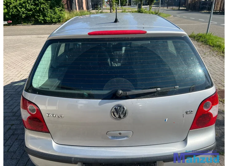 VW POLO 9N Zilver LA7W achterklep 2001-2009