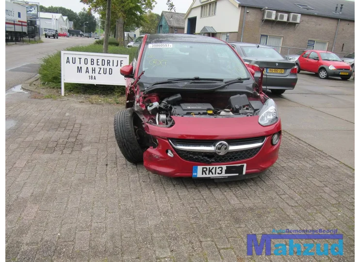 2013 OPEL ADAM plaatwerk carrosserie chassis dorpel dak stijl