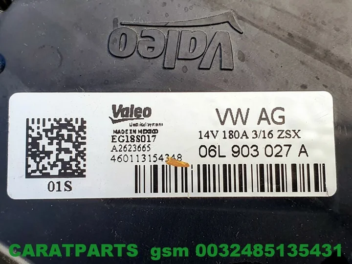06l903027a-q5-dynamo-a4-alternator-a5-a6-q3-a7-macan- — foto 5