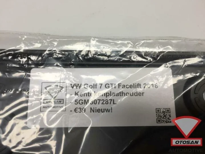 vw-golf-7-gti-facelift-kentekenplaathouder-usa-nieuw-5gm807 — foto 2