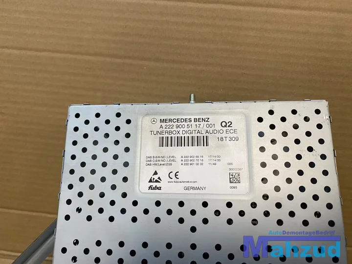 mercedes-aklasse-w176-w177-dab-module-2012-a2229005117 — foto 2
