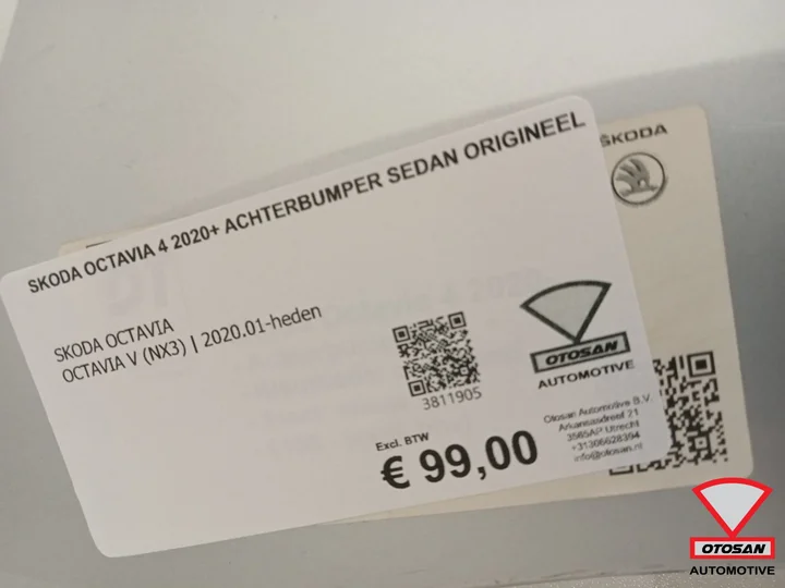 skoda-octavia-4-2020-achterbumper-sedan-origineel — foto 4