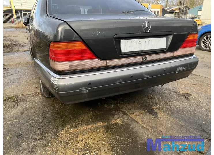 1995 MERCEDES S KLASSE W140 grijs achterbumper 1991-1998