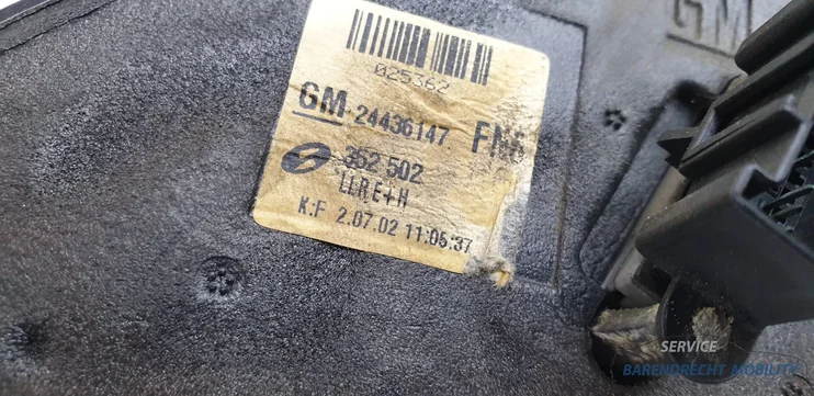 buitenspiegel-opel-vectra-c-signum-5pins-rechts-passagierskant-24436151-65u-rio-verde-metallic-origineel-gebruikt-2002-2006 — foto 10