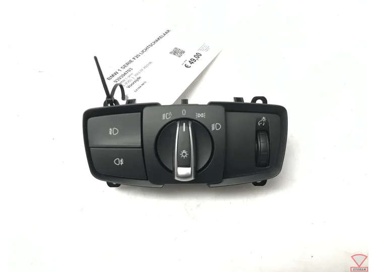 BMW 1 Series F20 Light Switch AUT. 939394703