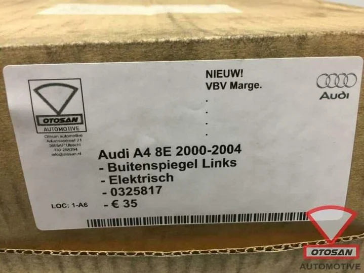 audi-a4-8e-2000-2004-buitenspiegel-spiegel-links-elekt.-nieu — foto 4
