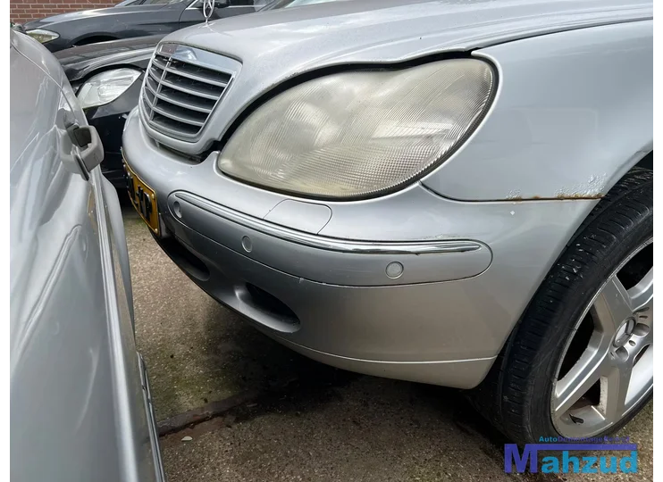 MERCEDES S KLASSE W220 Zilver voorbumper pdc sproeier